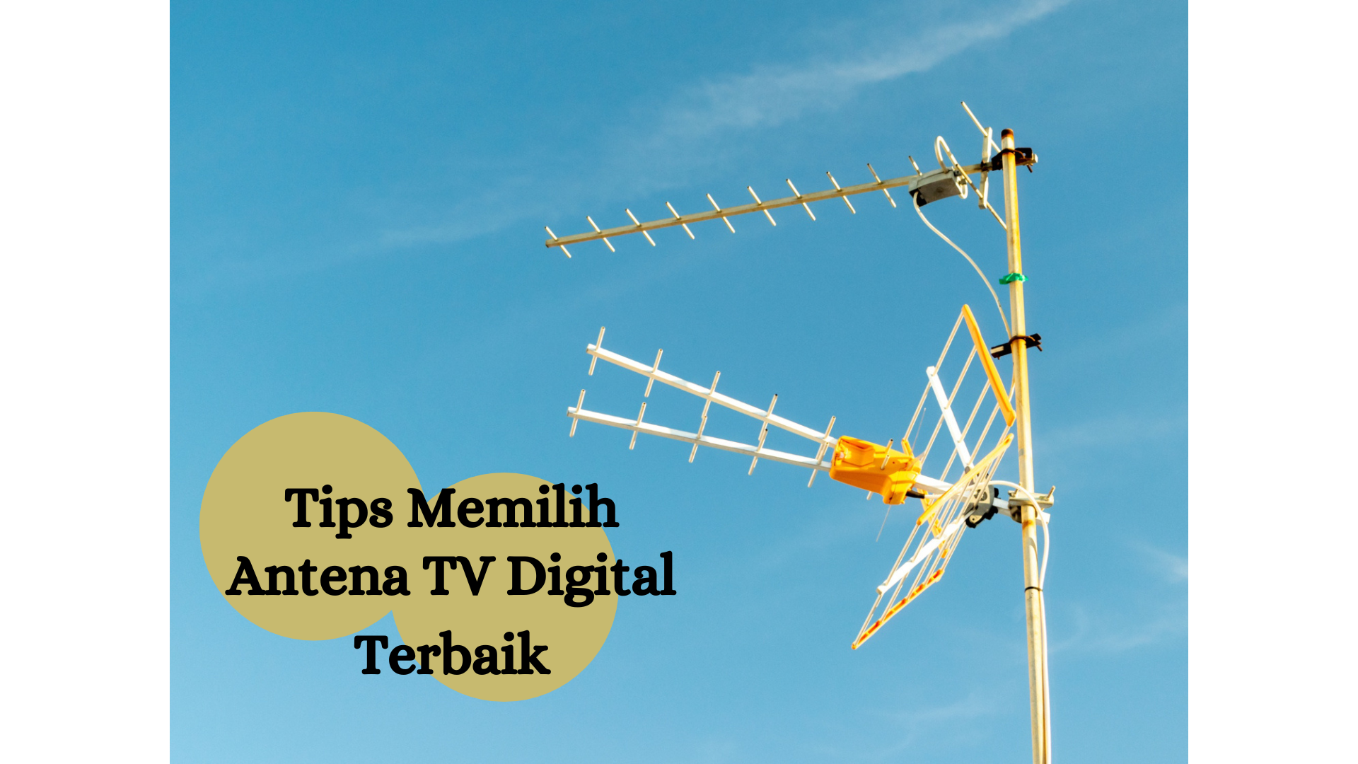 Tips Memilih Antena TV Digital Terbaik